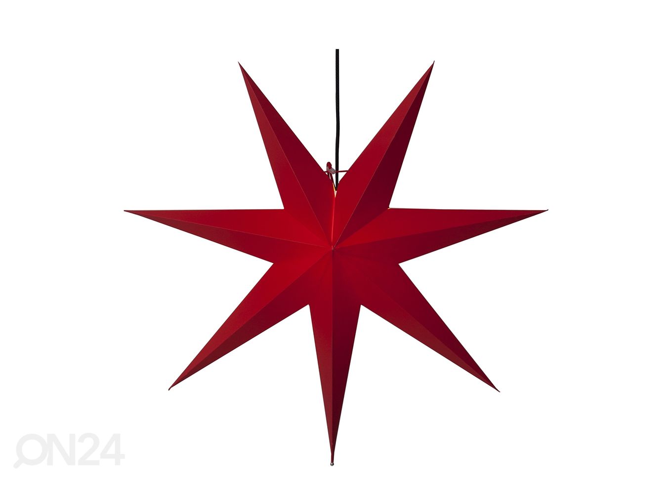 Täht Rozen 70 cm, punane suurendatud