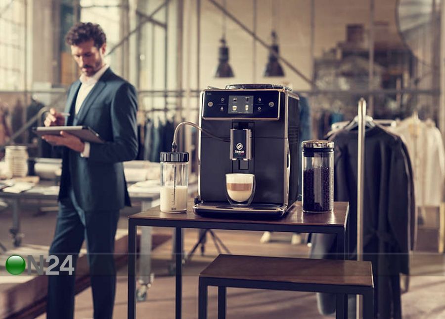 Täisautomaatne espressomasin Saeco Xelsis suurendatud