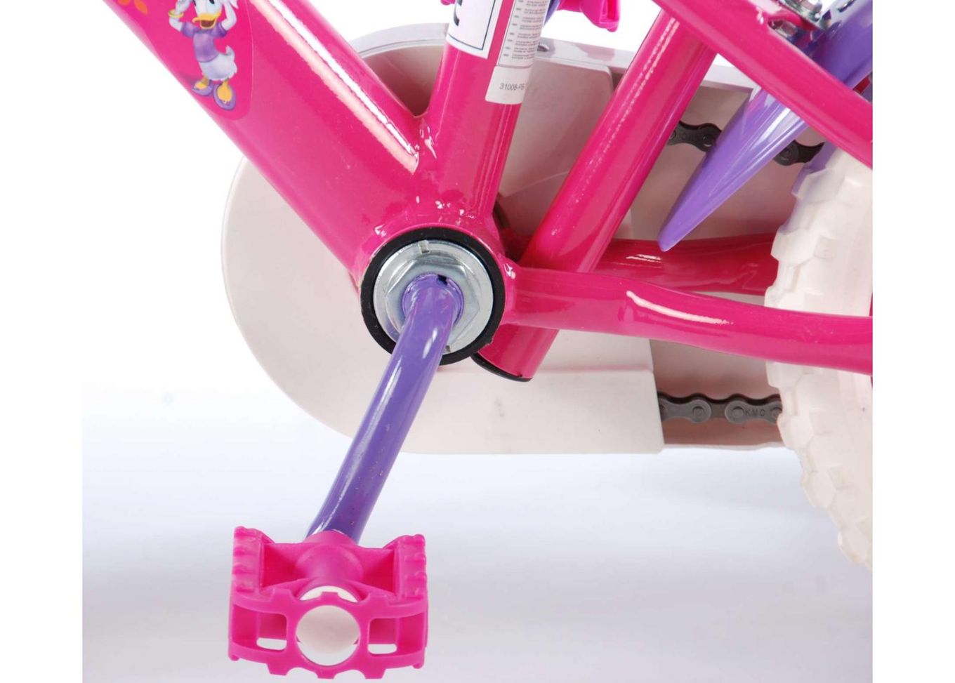 Tüdrukute jalgratas Disney Minnie Mouse Bow-Tique 10 tolli Volare suurendatud