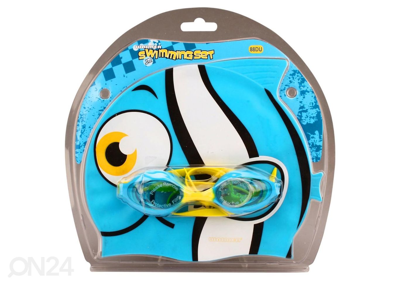 Ujumismüts koos prillidega Waimea suurendatud