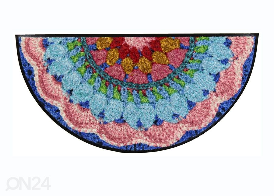 Uksematt Half Crochet 42x85 cm suurendatud
