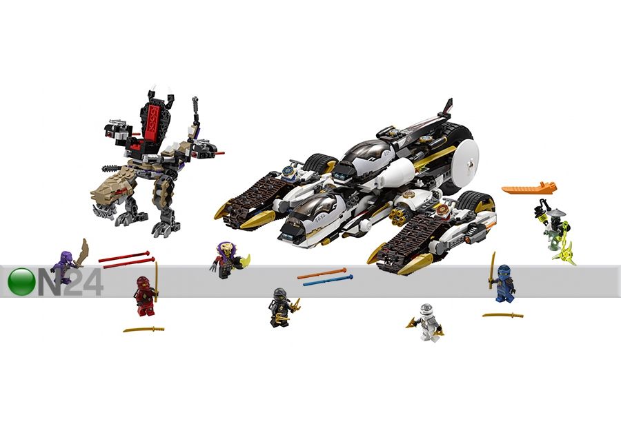 Ülim salasõiduk Lego Ninjago suurendatud
