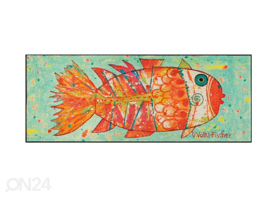 Vaip Funky Fish 75x190 cm suurendatud