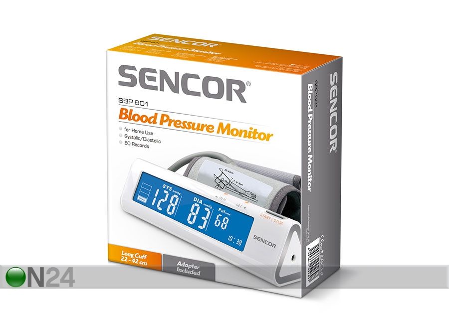 Vererõhumõõtja Sencor SBP901 suurendatud