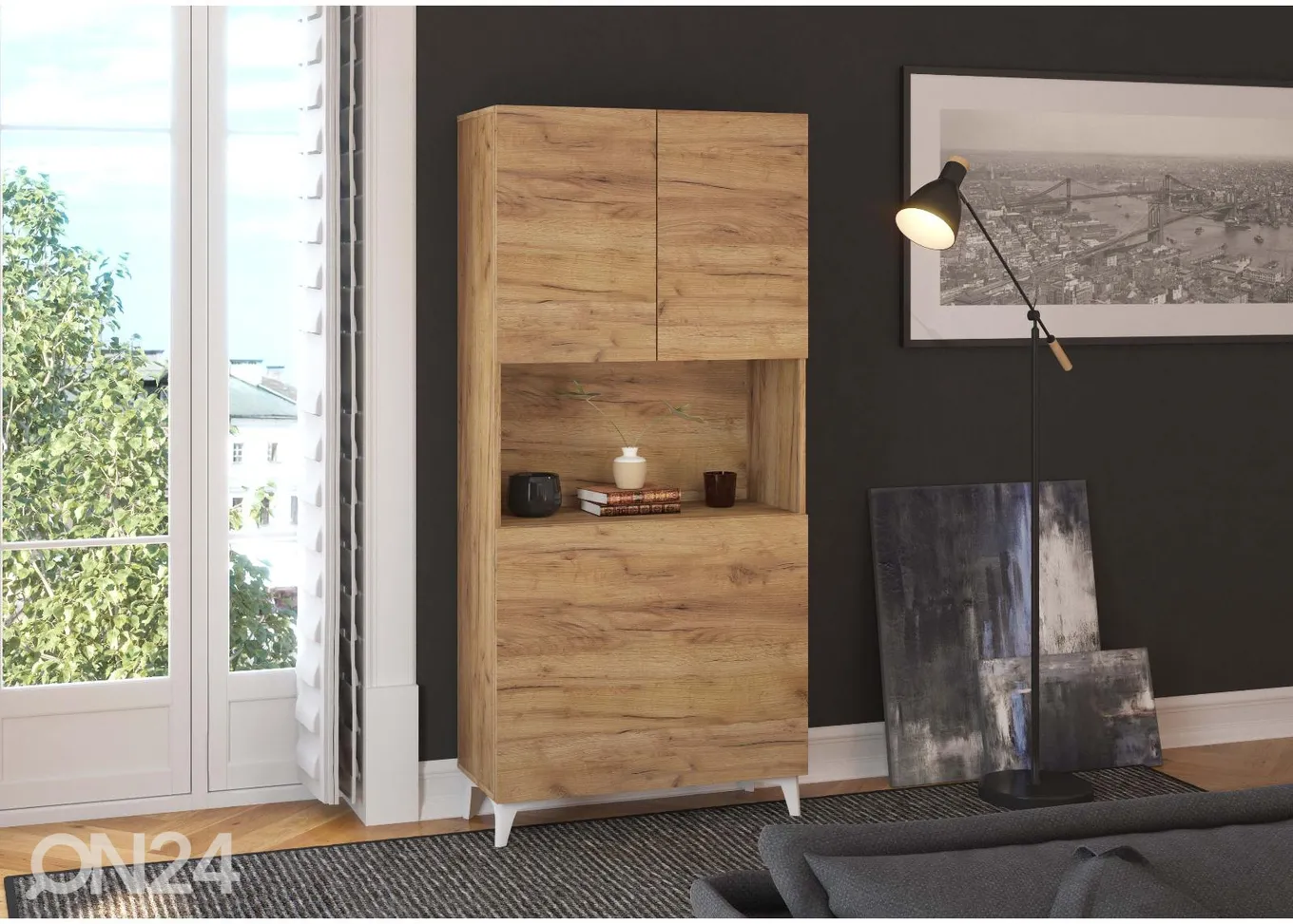 Kappriiul / sekretärkapp 80 cm suurendatud