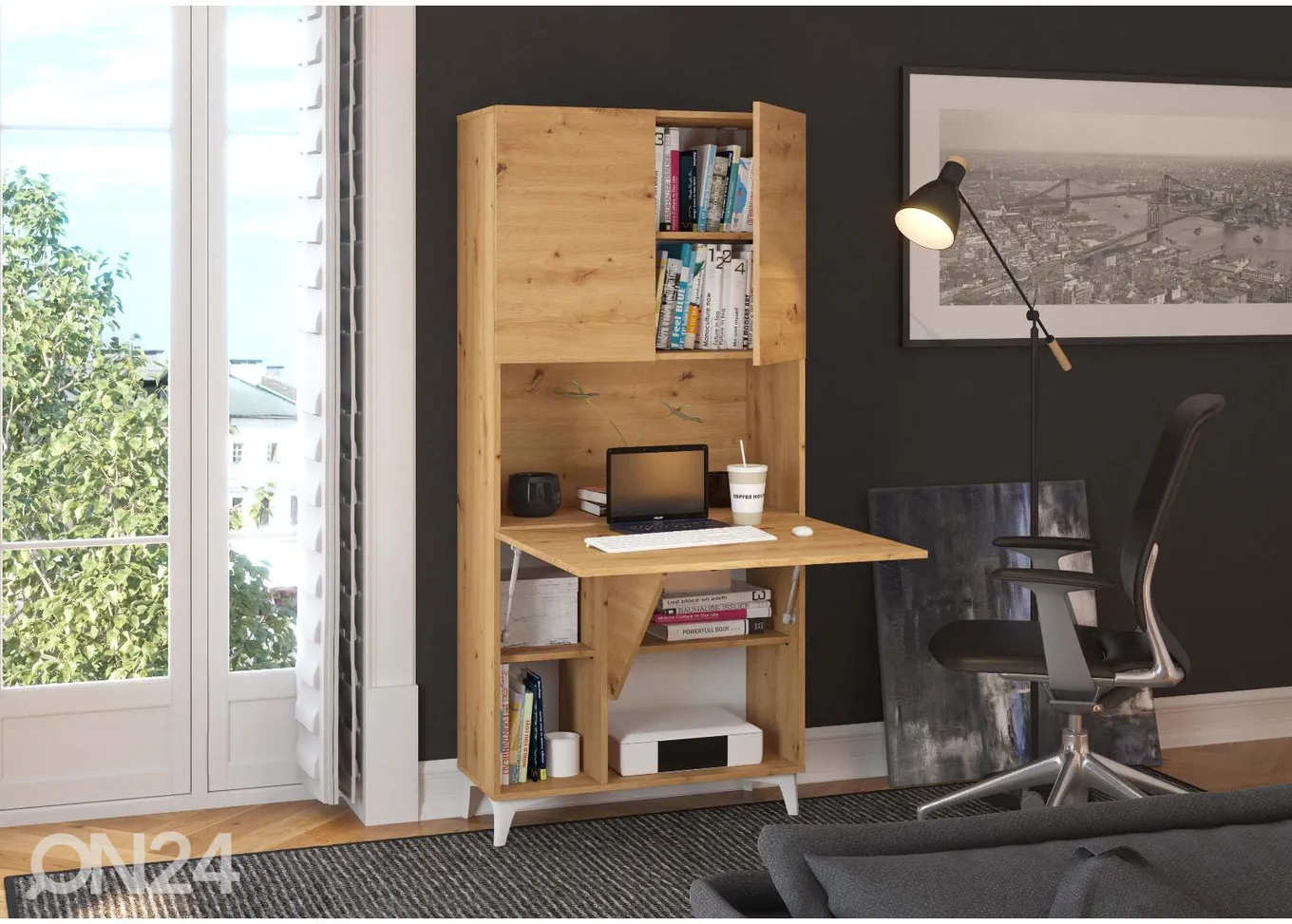 Kappriiul / sekretärkapp 80 cm suurendatud