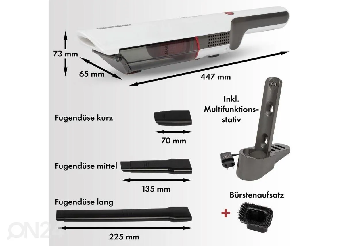 Käsitolmuimeja ProfiCare suurendatud