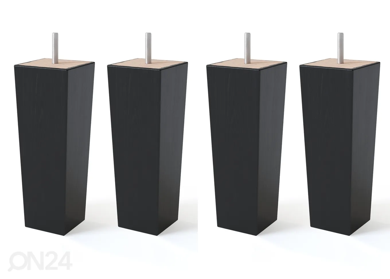 Koonusjalgade komplekt keermega 18 cm suurendatud