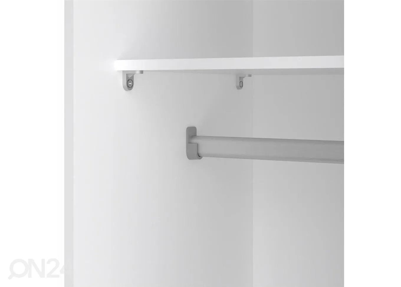 Lükandustega riidekapp Space 78 cm suurendatud