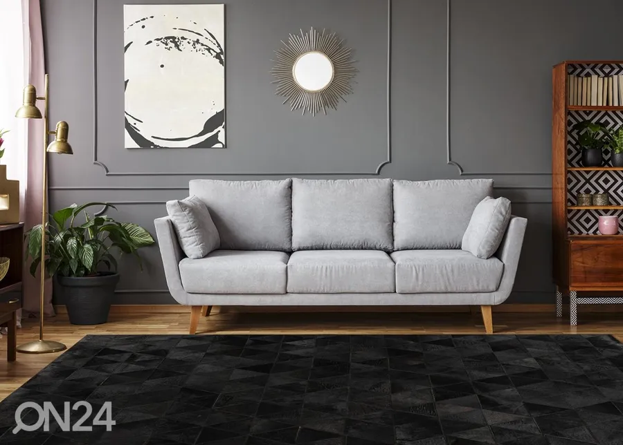 Naturaalsest nahast vaip 160x230 cm suurendatud