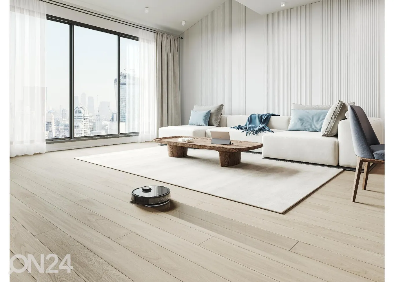 Robottolmuimeja mopiga ECOVACS DEEBOT N8 BLACK suurendatud
