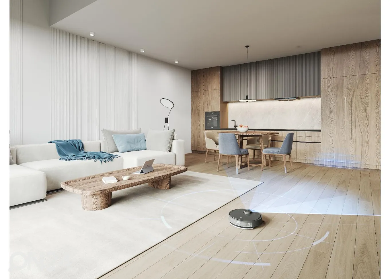 Robottolmuimeja mopiga ECOVACS DEEBOT N8 BLACK suurendatud