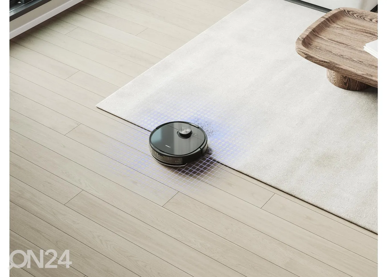 Robottolmuimeja mopiga ECOVACS DEEBOT N8 BLACK suurendatud