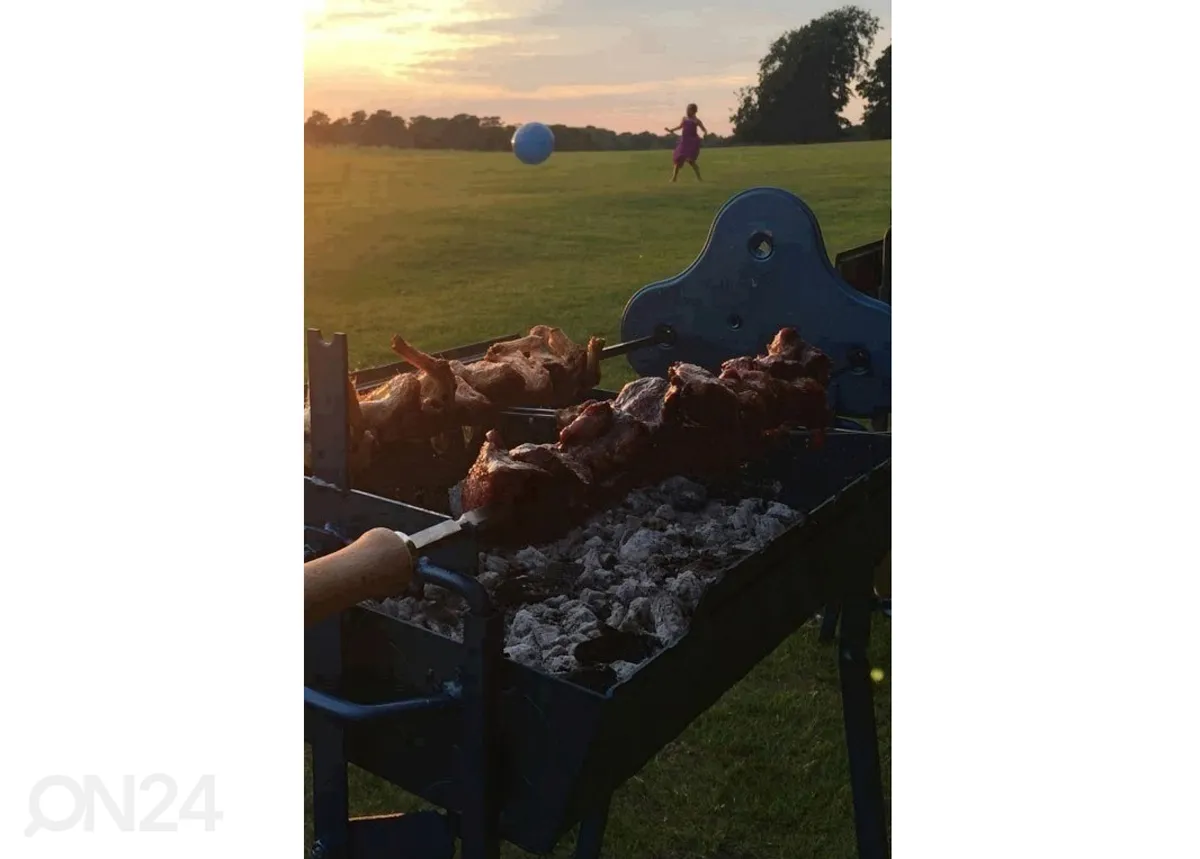 Söegrill mootoriga suurendatud
