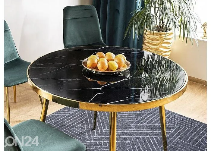Söögilaud Ø 100 cm suurendatud