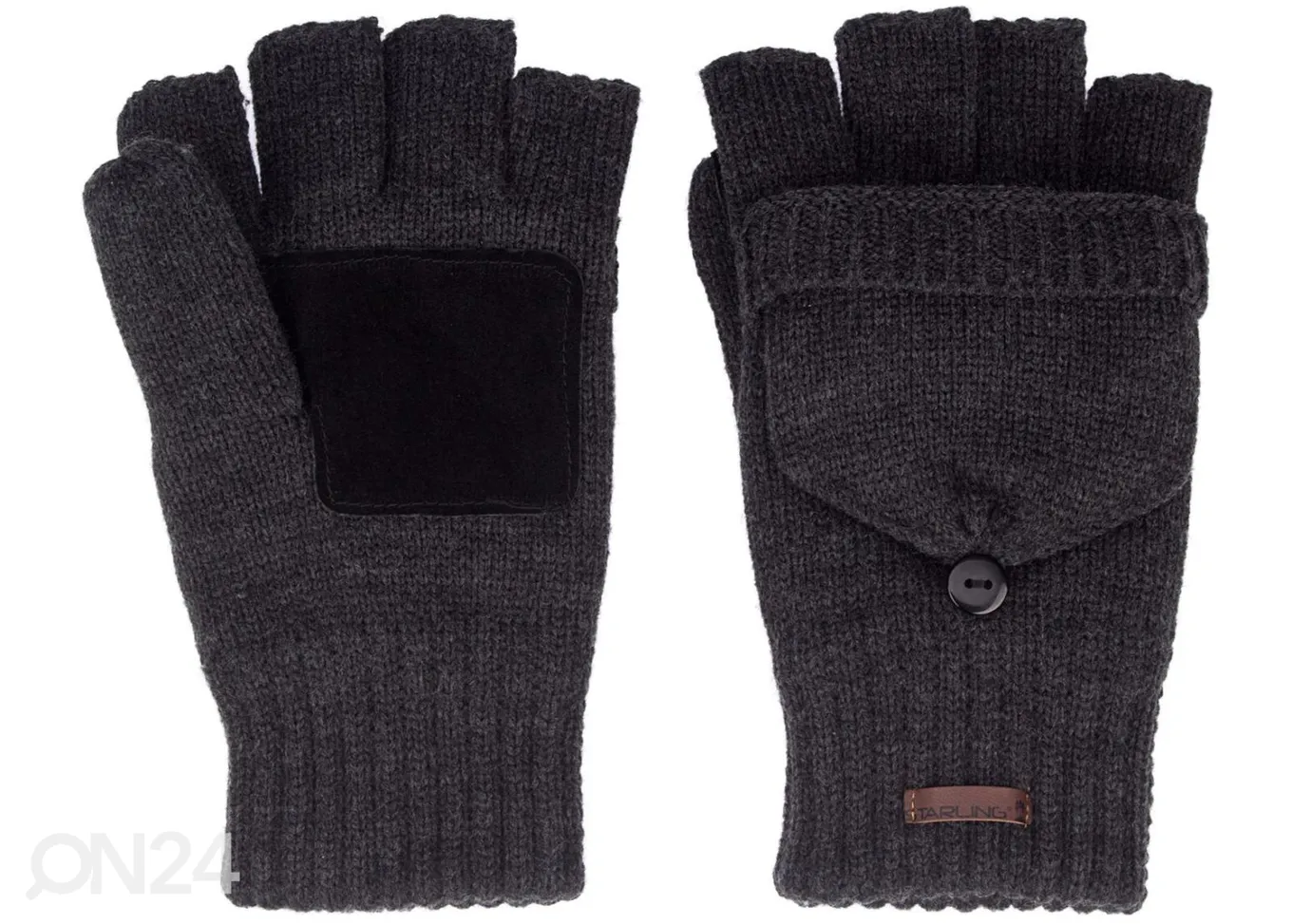 Täiskasvanute kindad Bumgloves Knitted Noël Starling suurendatud