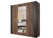 Lükandustega riidekapp 200 cm