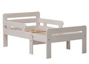 Männipuidust pikendatav lastevoodi Tiina 75x100+42+42 cm