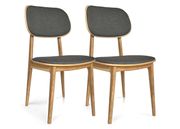 Tammepuidust toolid Ada, 2 tk