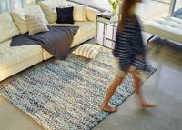 Tom Tailor vaip Smooth Comfort Diamond 160x230 cm, sinine