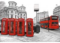 Fliis fototapeet London 150x250 cm