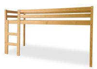 Kasepuust poolkõrge narivoodi 70x160 cm