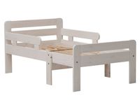 Männipuidust pikendatav lastevoodi Tiina 75x100+42+42 cm