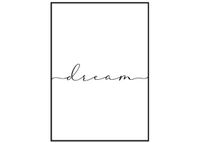 Poster Dream 21x30 cm