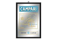 Retro reklaampeegel Campari 30x20 cm