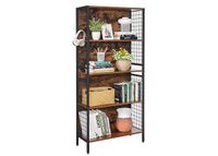 Riiul 74 cm, pruun/must