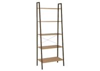 Riiul Sancia 64x34xH164 cm, tamm/pruun