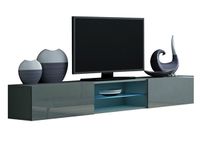 TV-alus Figo 180 cm klaasiga + LED