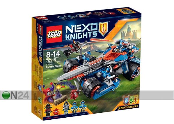 Clay kõminatera Lego Nexo Knights