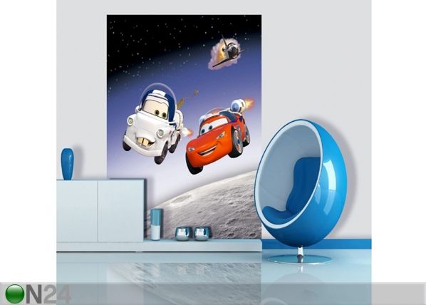 Fliis-fototapeet Disney Cars in Space 180x202 cm