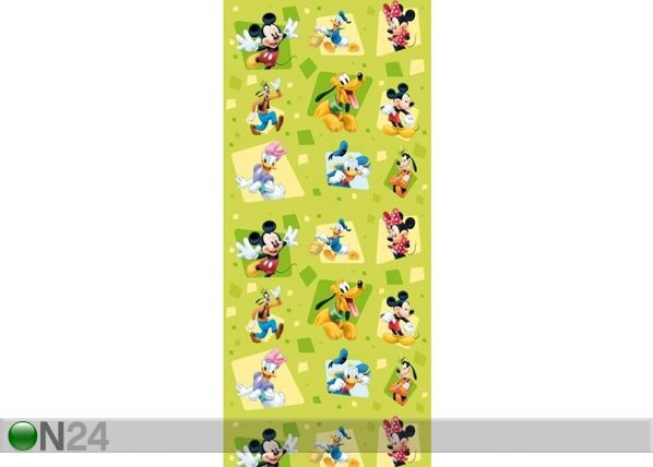 Fliistapeet Mickey Mouse 53x1000 cm