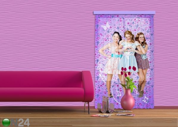 Fotokardin Disney Violetta and friends 140x245 cm