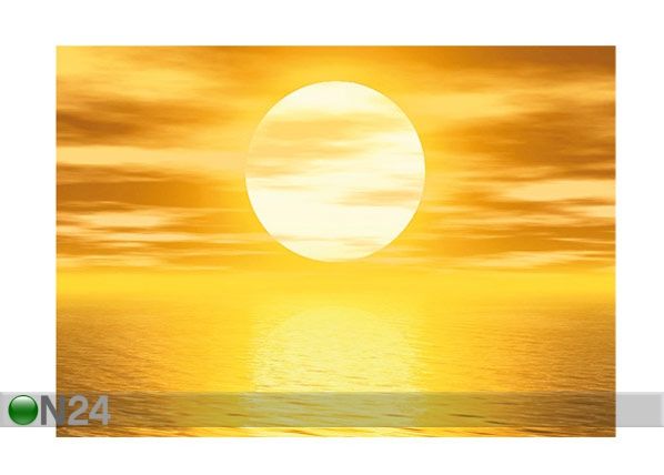 Fototapeet Golden sun 400x280 cm