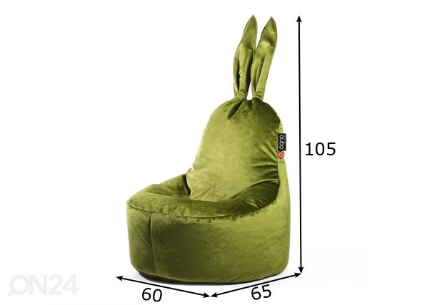 Kott-tool Qubo Mommy Rabbit mõõdud