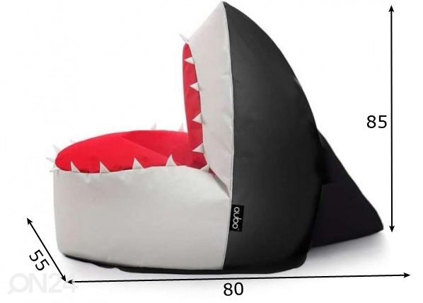 Kott-tool Qubo™ Shark mõõdud