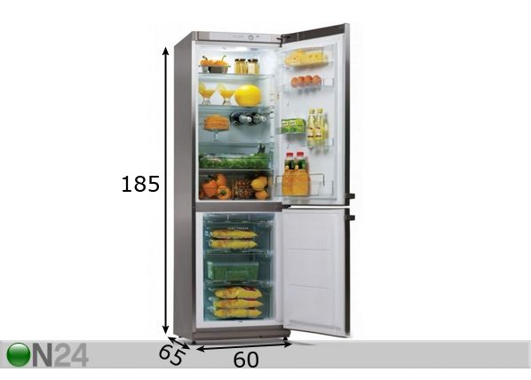 Külmkapp Snaige RF34SM-P1CB27 mõõdud