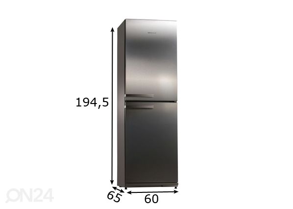 Külmkapp Snaige RF35SM-P1CB22 mõõdud