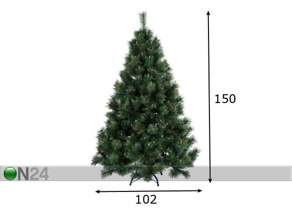 Kunstjõulupuu mänd 150cm