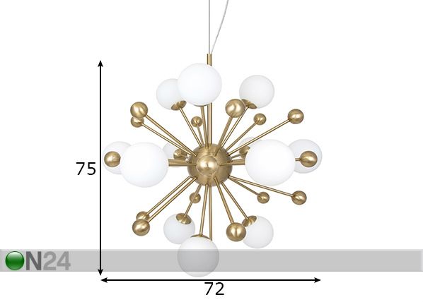 Laelamp Copernicus mõõdud