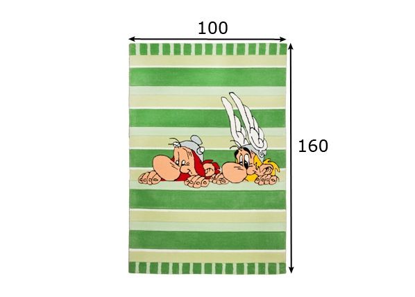 Lastevaip Asterix 100x160cm mõõdud