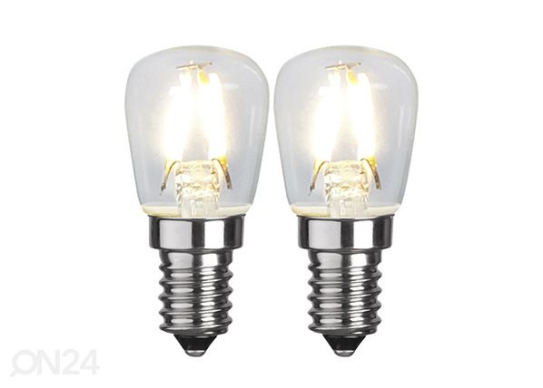 LED elektripirnid E14 1,3 W 2 tk