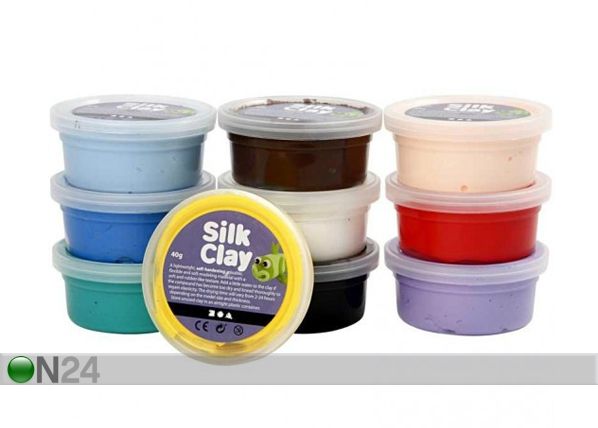 Modelleerimismass Silk Clay siidisavi 10x40 g