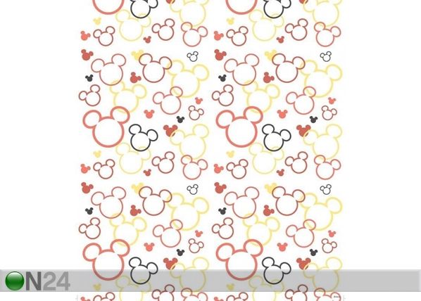 Pabertapeet Mickey & Minnie pattern 53x1000 cm