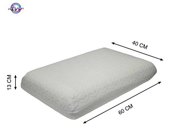 Padi Ortopeediline ORTOSLEEP foam pillow EcoSapiens mõõdud