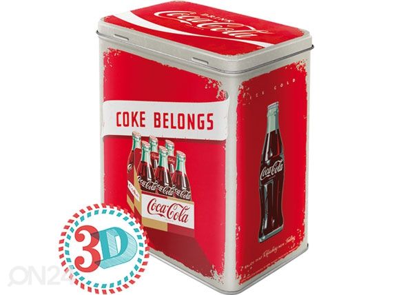 Plekkpurk Coca-Cola Coke belongs 3L