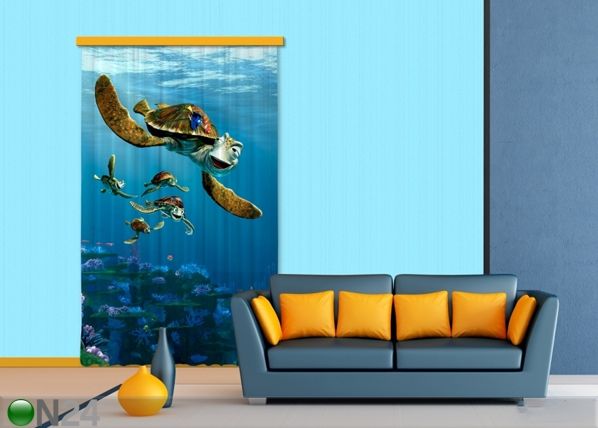 Poolpimendav fotokardin Disney Finding Nemo 140x245 cm